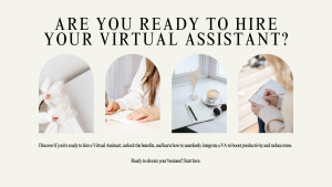 Are you ready to Hire your Virtual Assistant